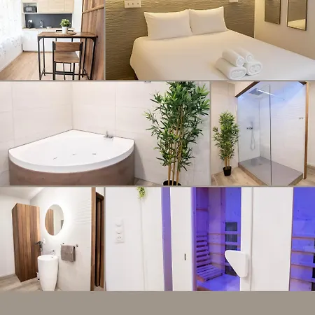 La Interdite Jacuzzi, Sauna & Piece Secrete Apartment Nancy