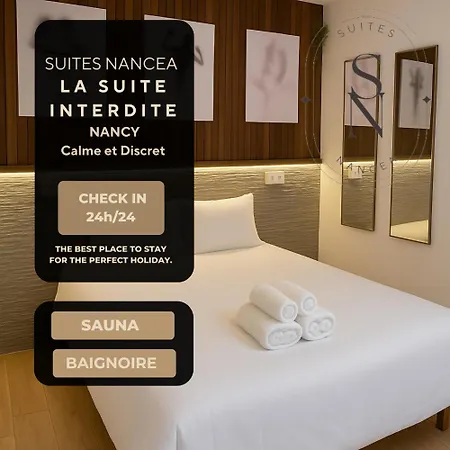 La Interdite Jacuzzi, Sauna & Piece Secrete Appartement